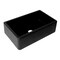 Alfi Brand Black 33 inch Granite Composite Single Bowl Drop In Farm Sink with Accessories AB33FARM-BLA - alternate 6